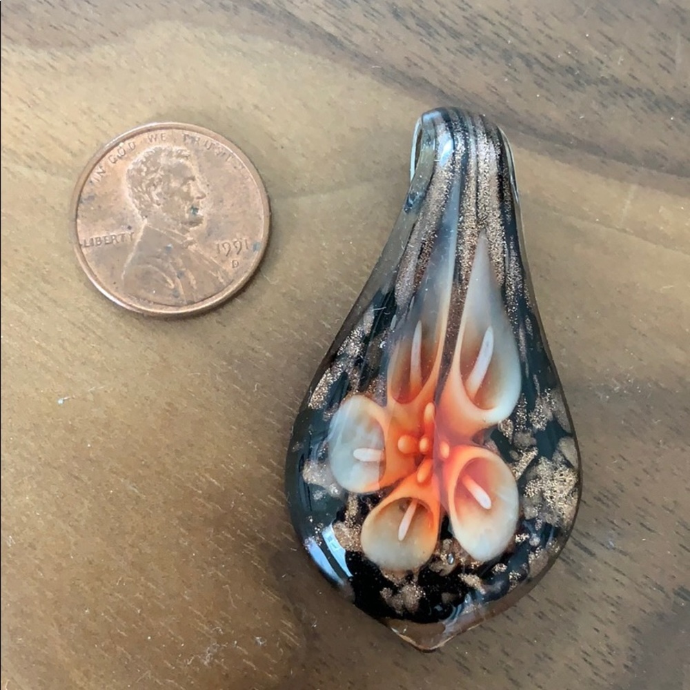 Glass pendant